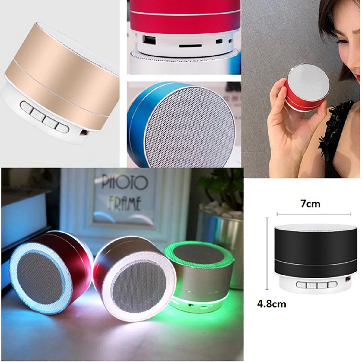 Mini Bluetooth Speaker Auldio 4
