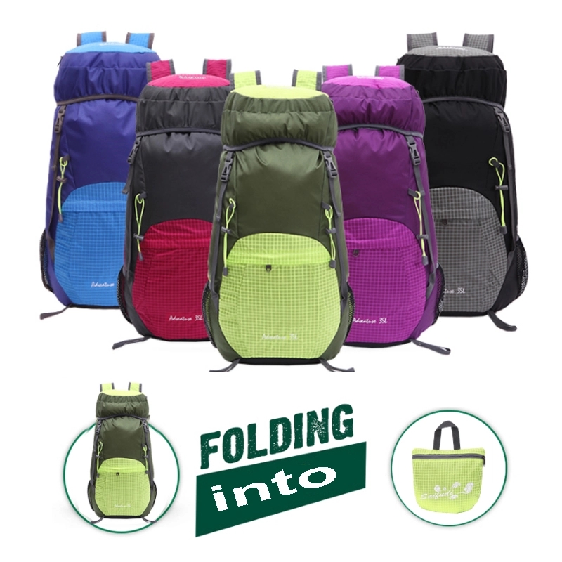 Waterproof Lightweight Sports Folding Backpack 2