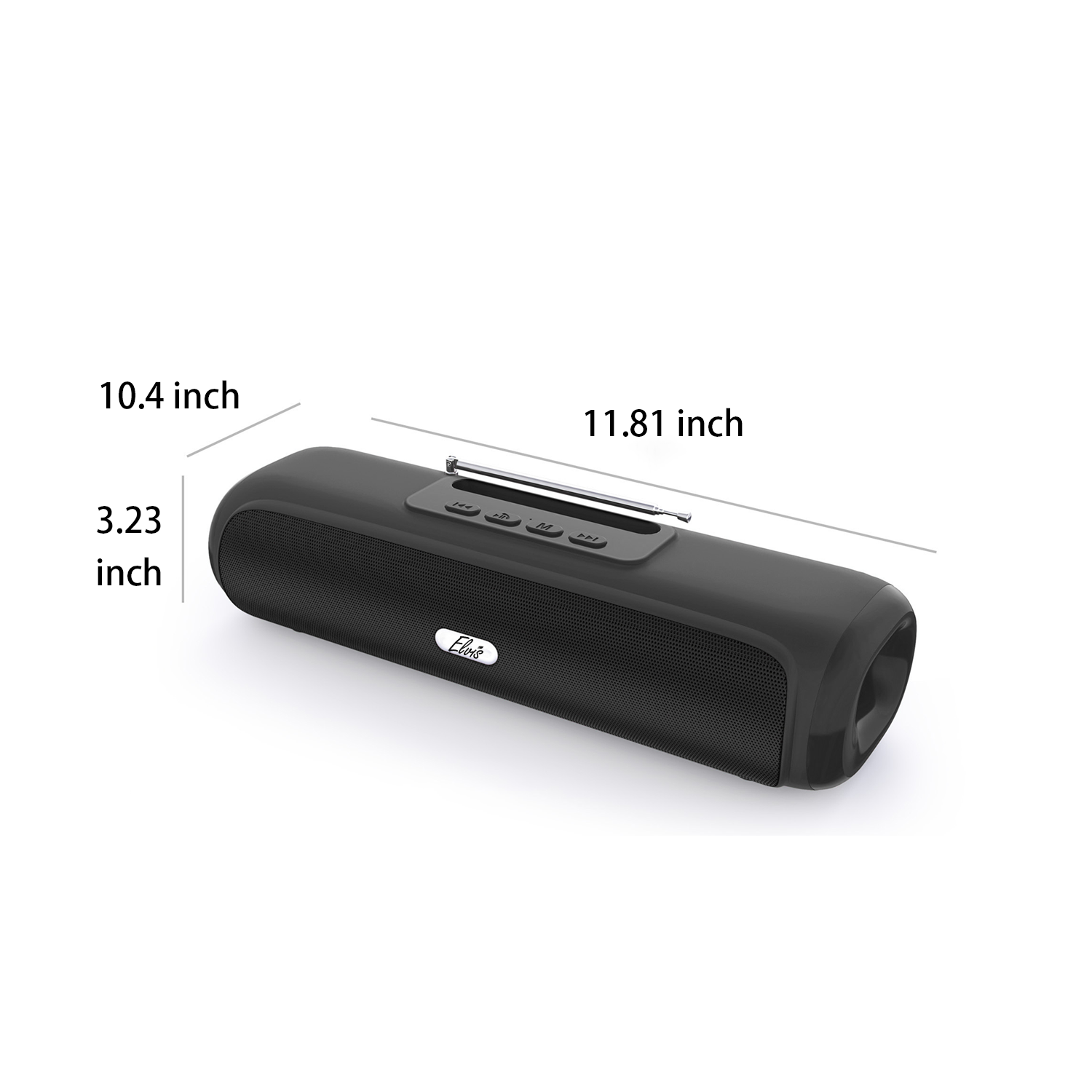Portable Bluetooth Speaker with Phone Stand & Subwoofer 1