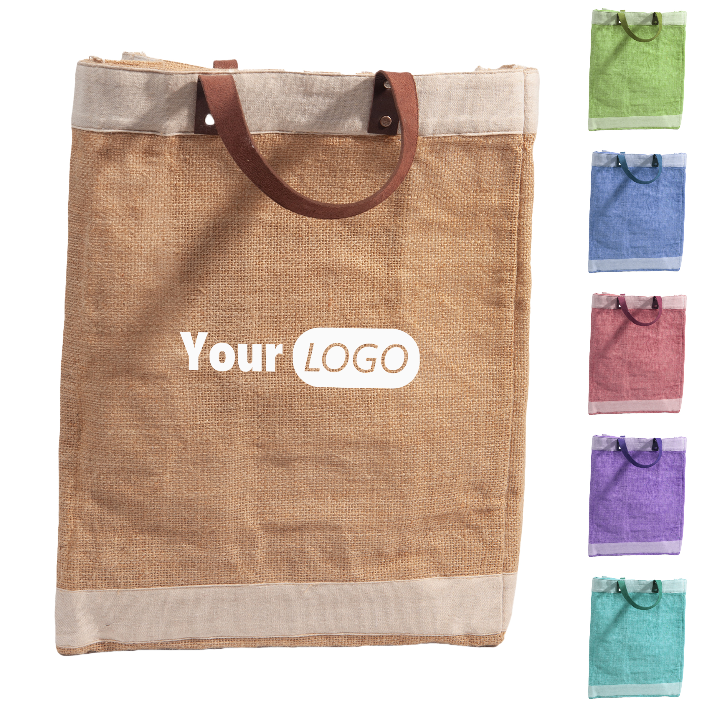 Nylon Customizable Jute Tote Bag 2