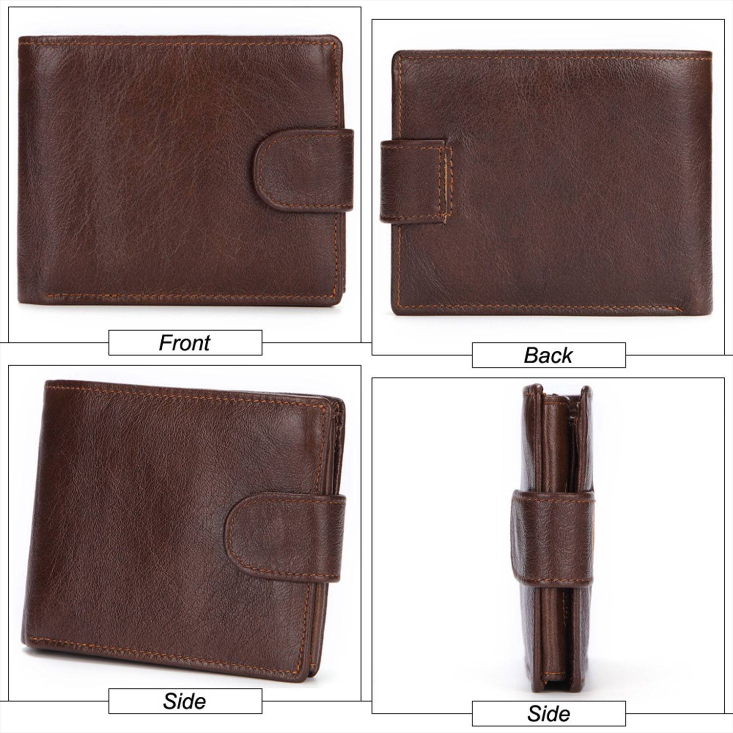 Genuine Leather men's wallet 2
