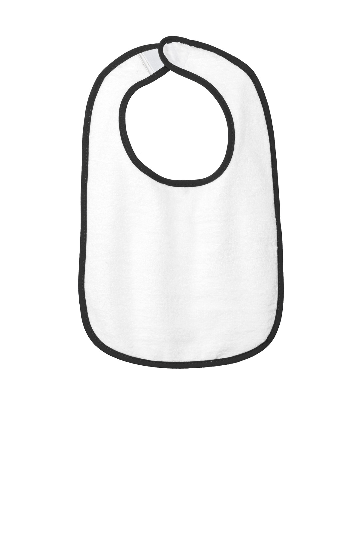 Rabbit Skins Infant Contrast Trim Terry Bib. RS1003 14