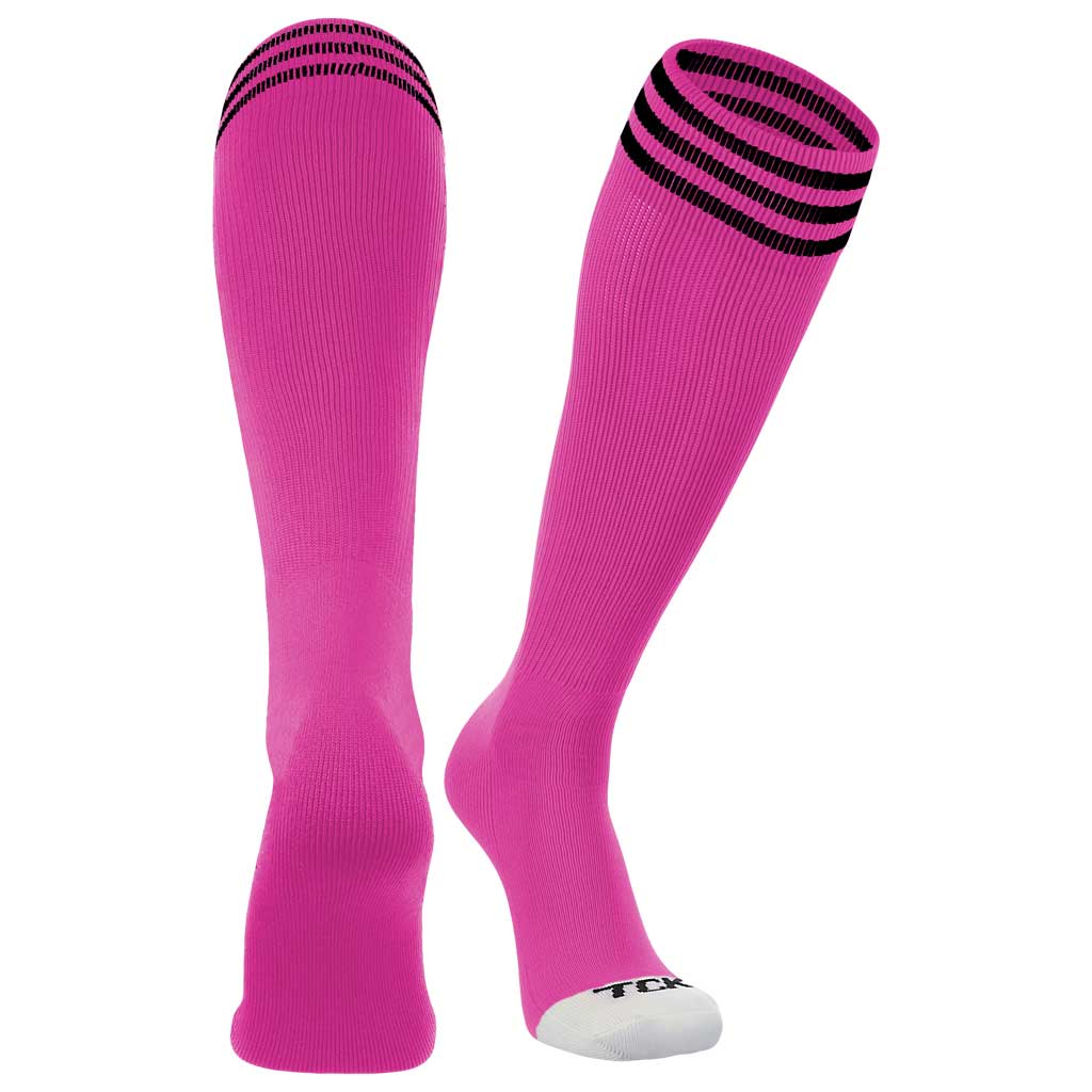 Striped Prosport Over the Calf Tube Socks 10