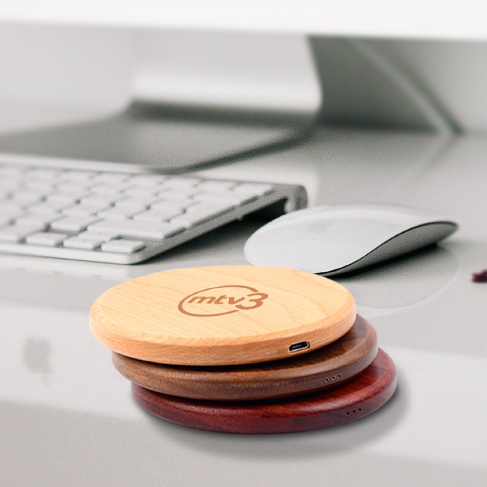 Wood Wireless Charger 4