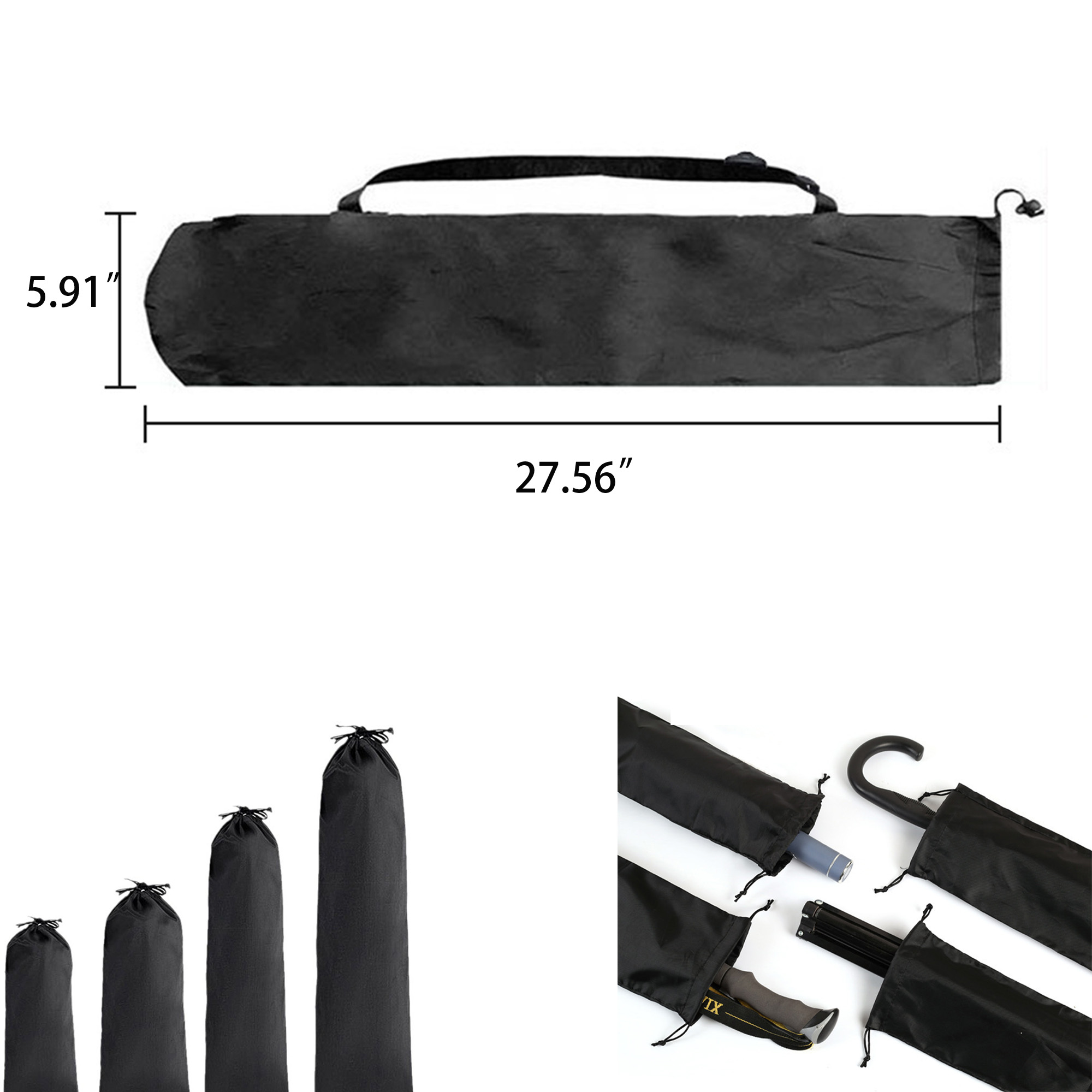 MOQ 50 Polyester Round-bottomed Drawstring Bag 3