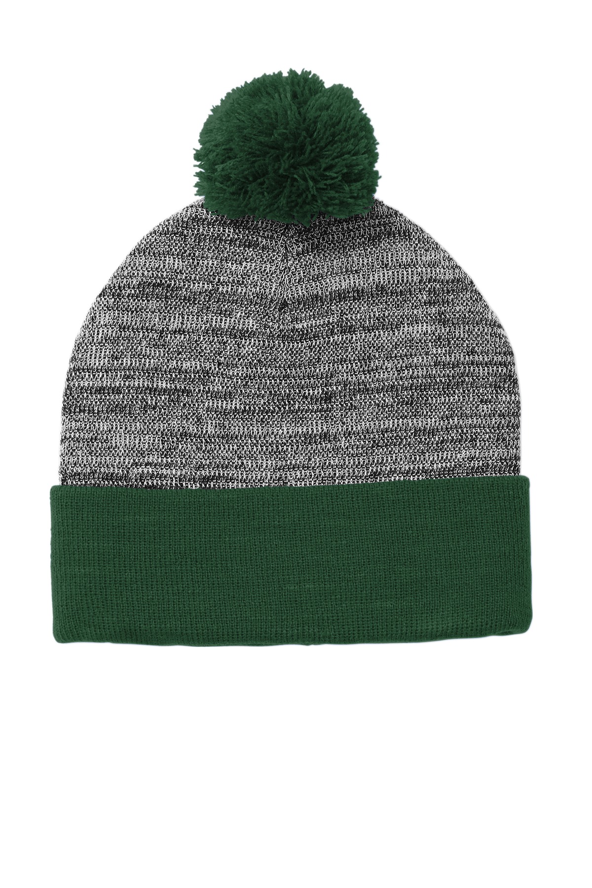 Sport-Tek Heather Pom Pom Beanie STC41 12