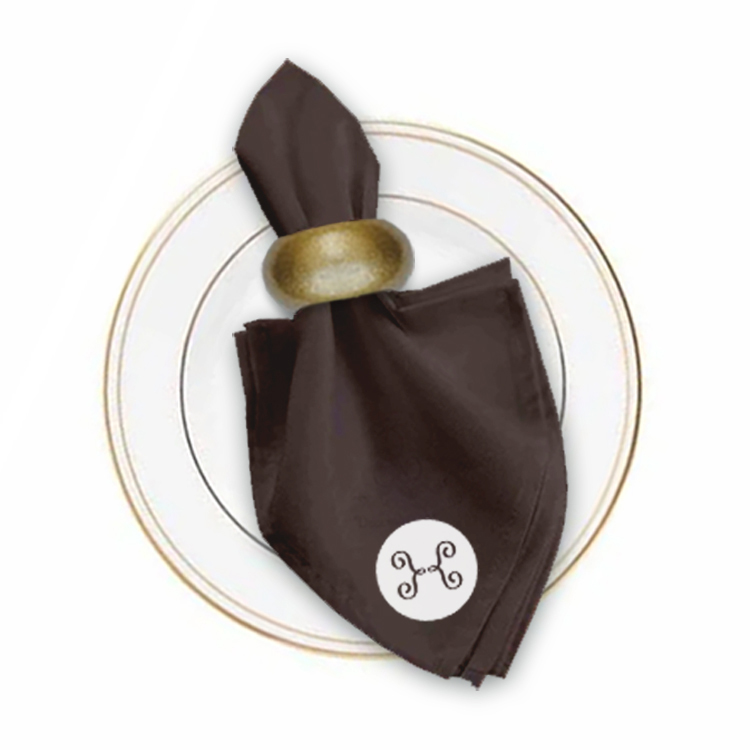 17 in. x 17 in. PolyPoplin™ Napkin (Thermal Transfer) 49