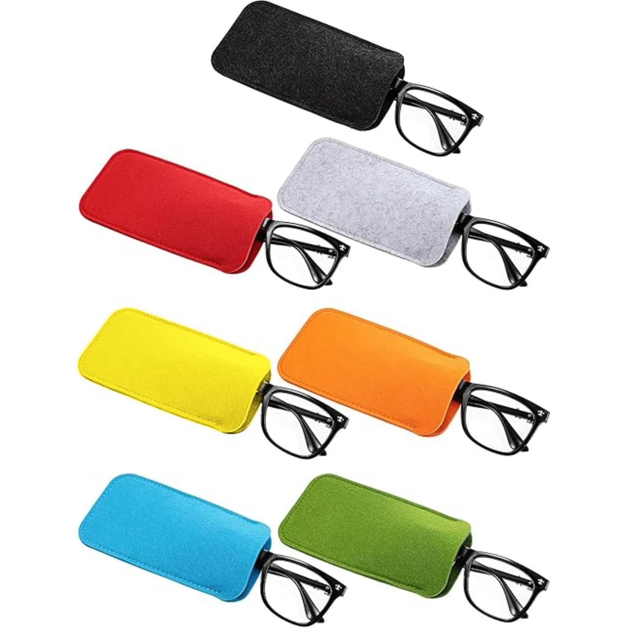 Soft Eyeglass Cases Sunglasses Storage Pouch Sleeve 4