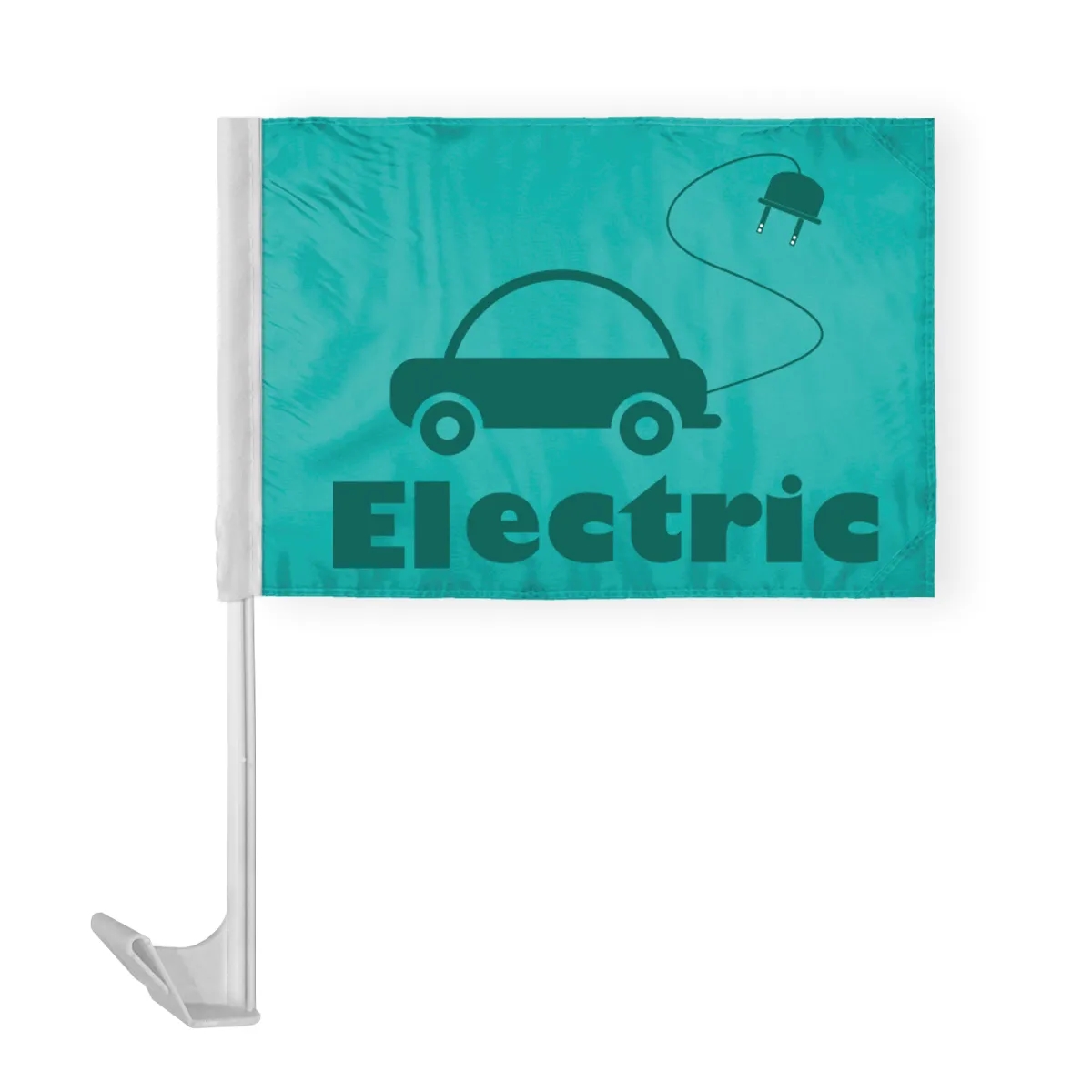 12" x 16" Advertising Car Flag - wPoly 31