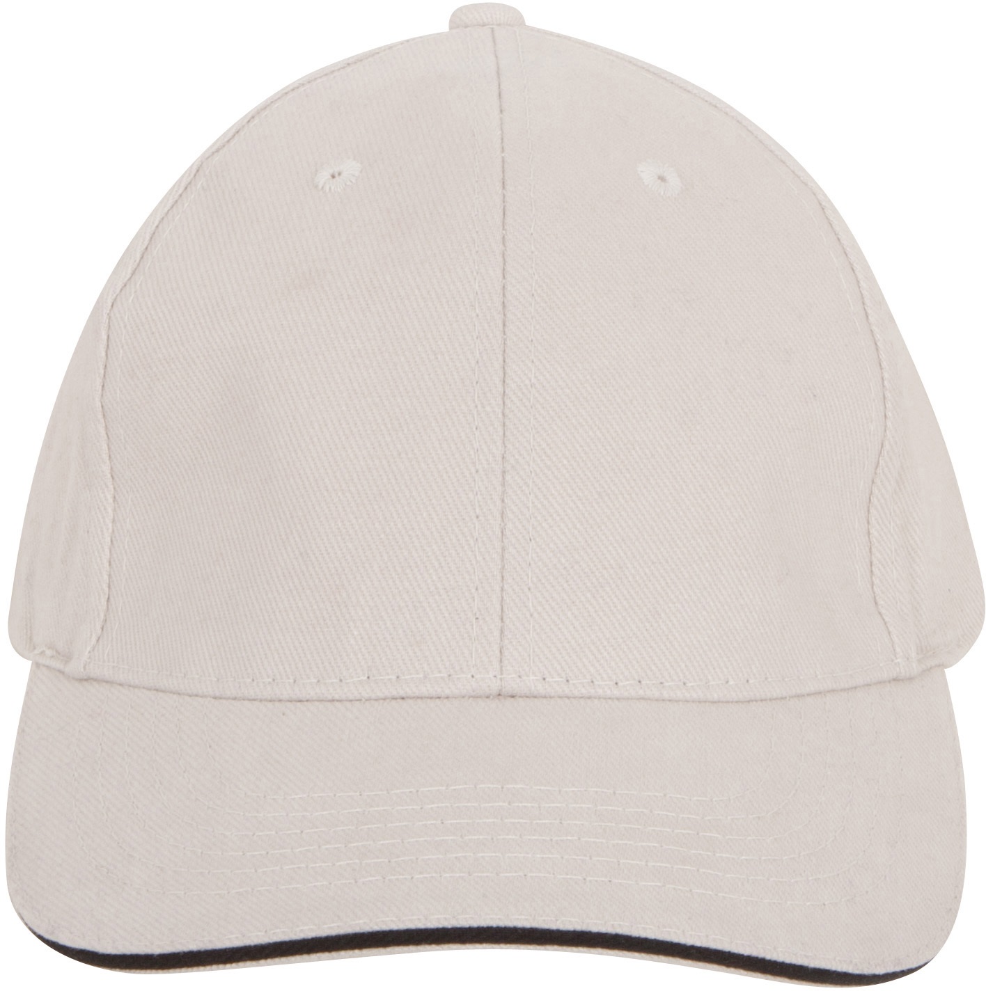 Brushed Heavy Cotton with Sandwich Trim Cap (Domestically Decorated) 30