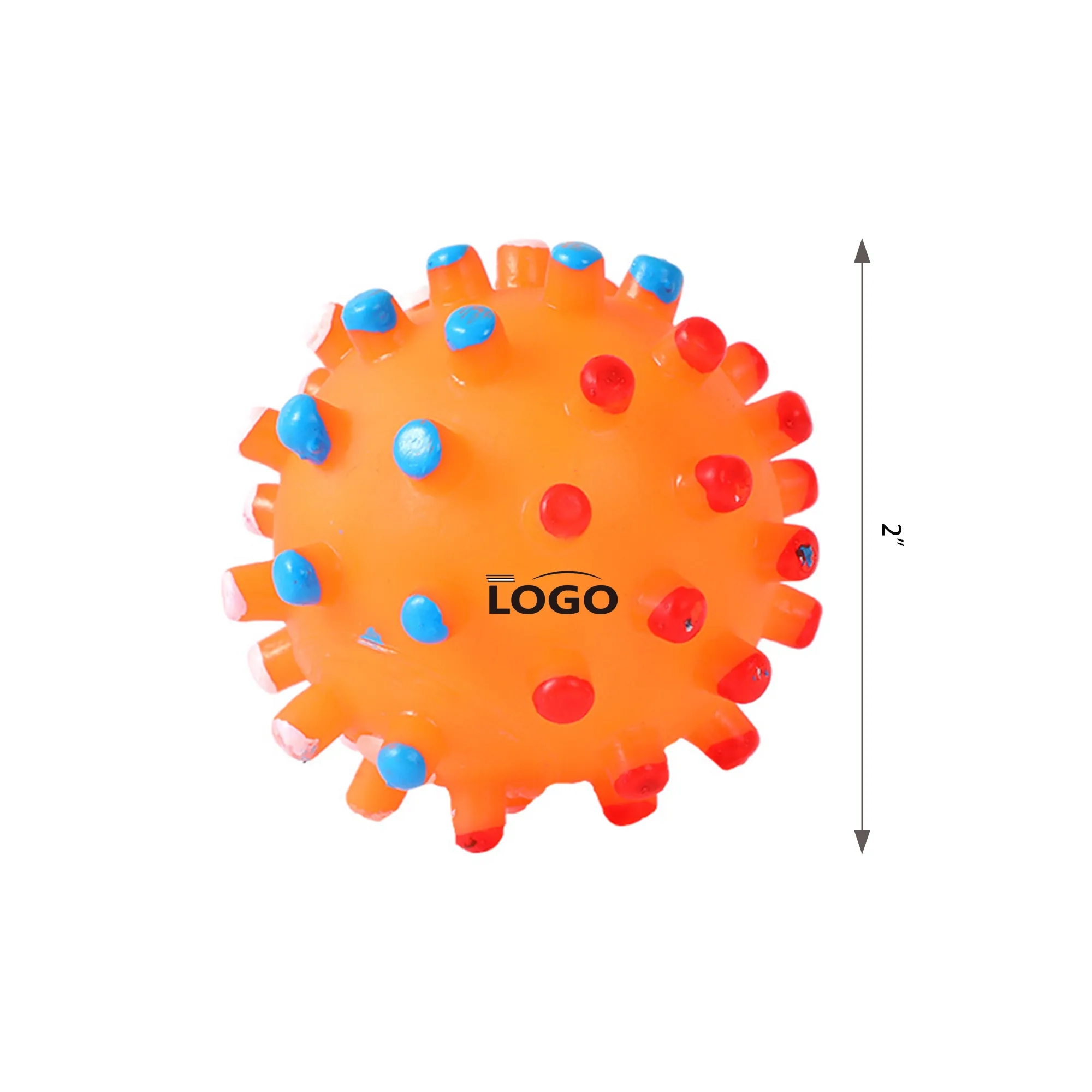 Pet Dog Vocal Teething Toy Ball 100Pcs 3