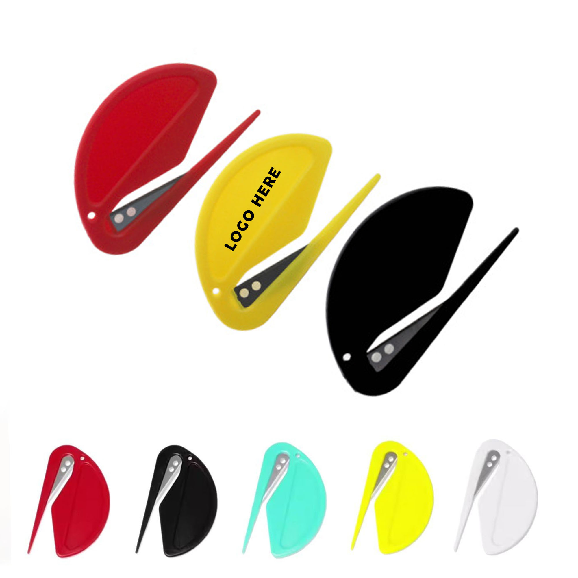 Mini Plastic Letter Opener and Utility Cutter 1
