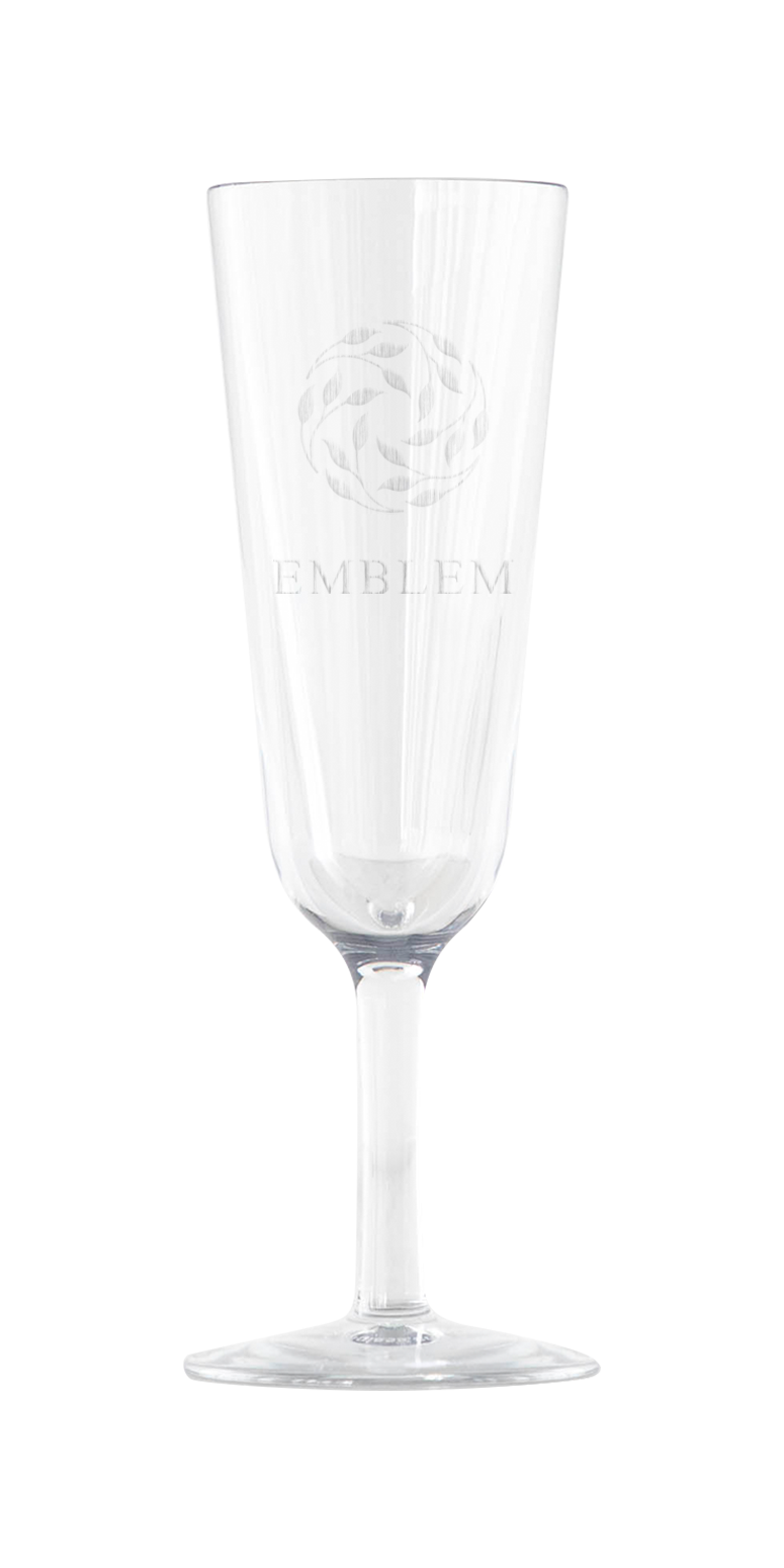Symglass 7oz Clear Champagne Flute 6
