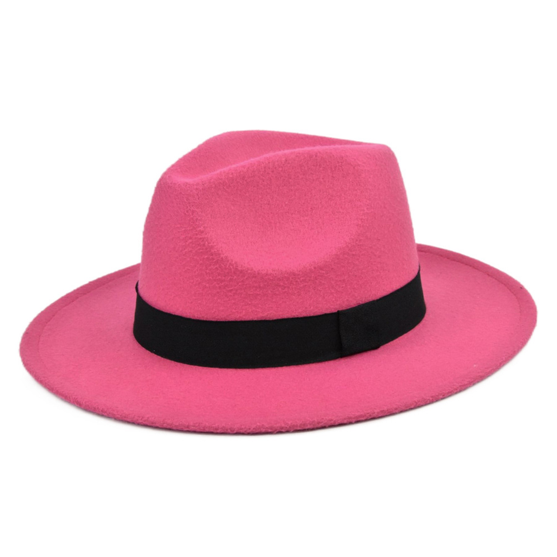 Wide Brim Fedora Hat 12