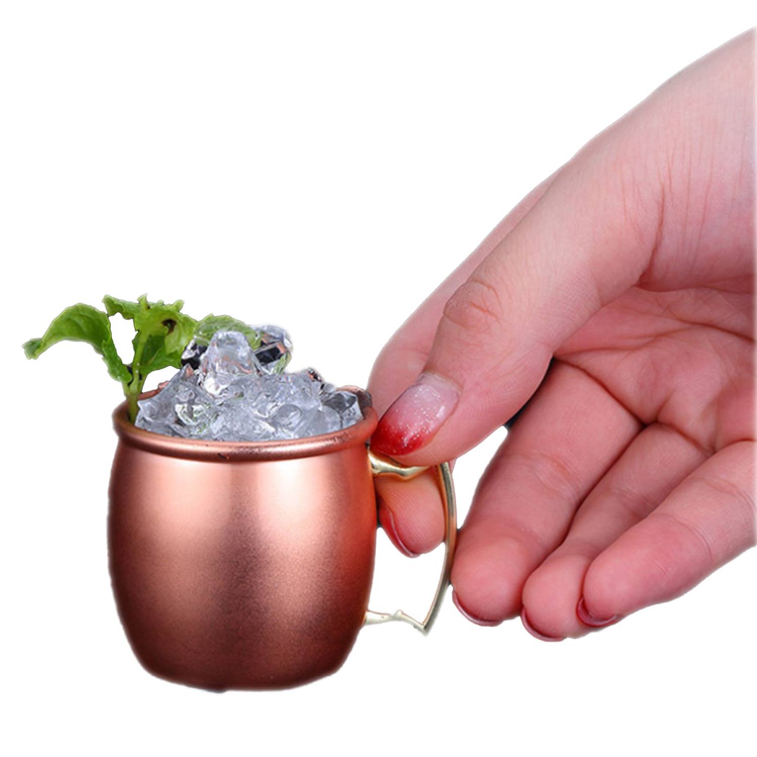 2 OZ SHOTGLASS MINI MOSCOW MULE MUG 5
