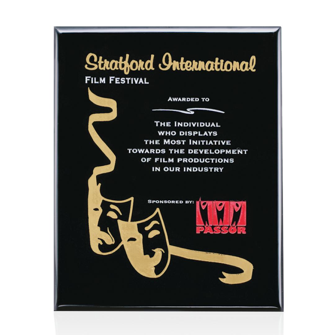 Oakleigh Plaque - Black 2