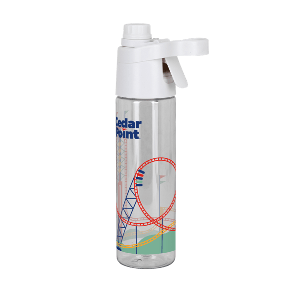 Spritzer 20 oz rPET Spray Water Bottle 42