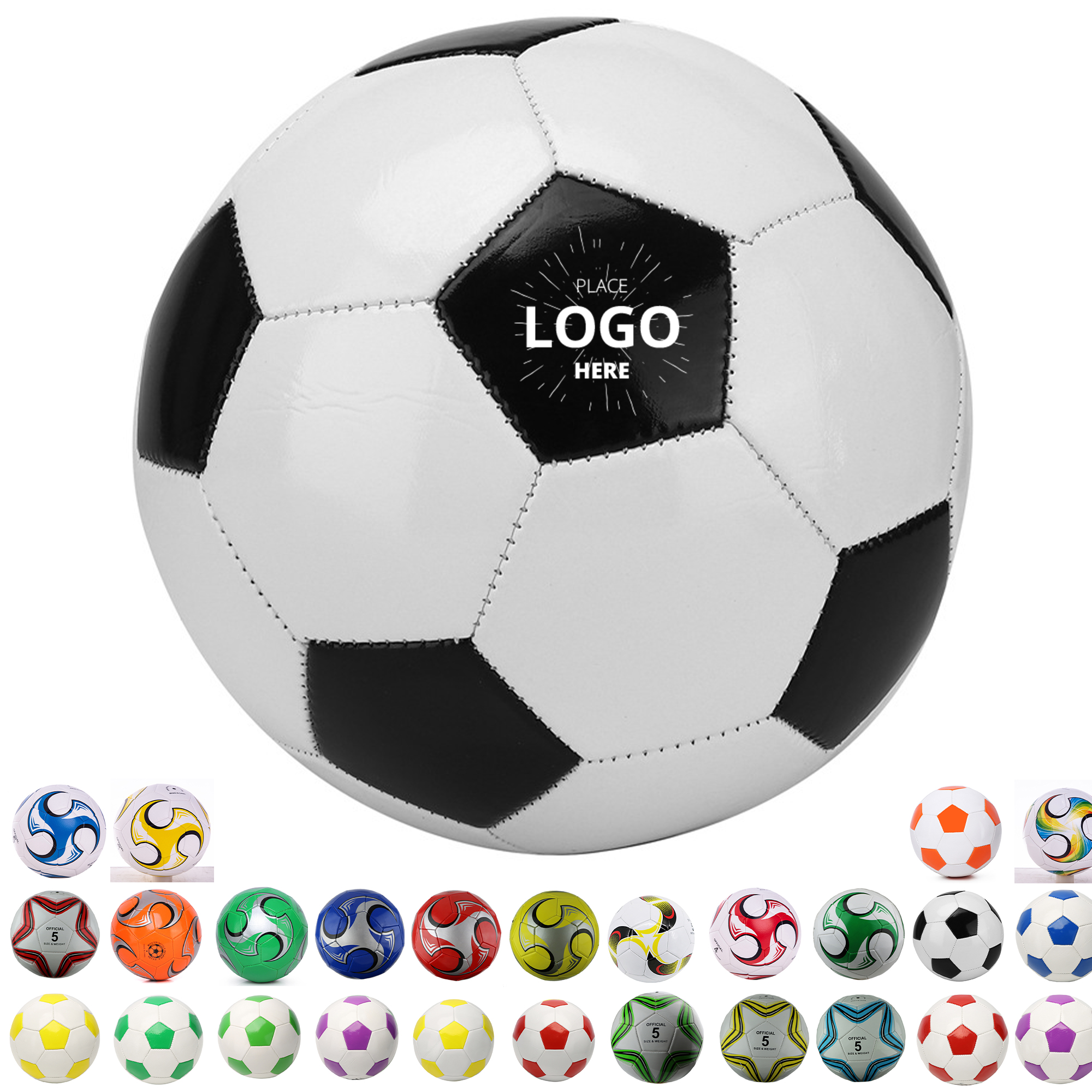 PU Leather Football Sports Ball 2