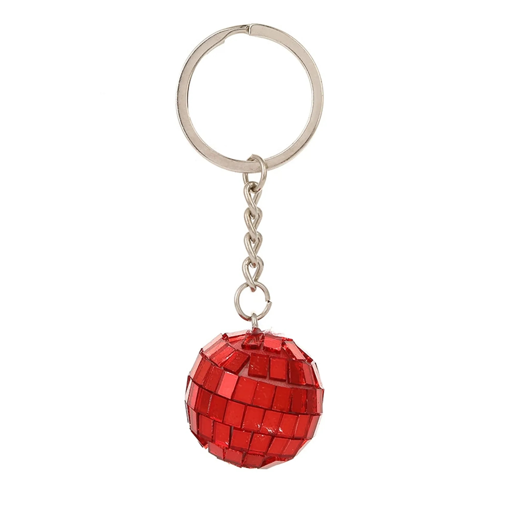 Mirrored Disco Ball Keychain 7