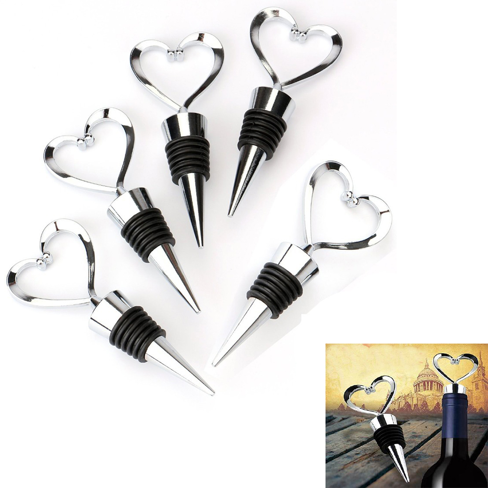 Heart Shaped Wine Bottle Stopper 1
