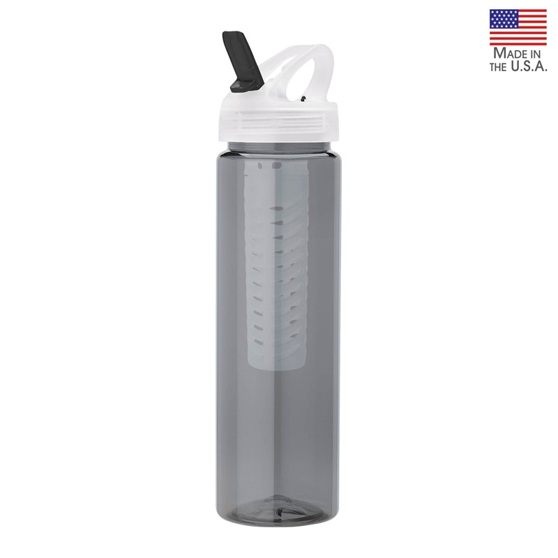 Newport 25 oz. PET Bottle with Flip Spout & Infuser 10