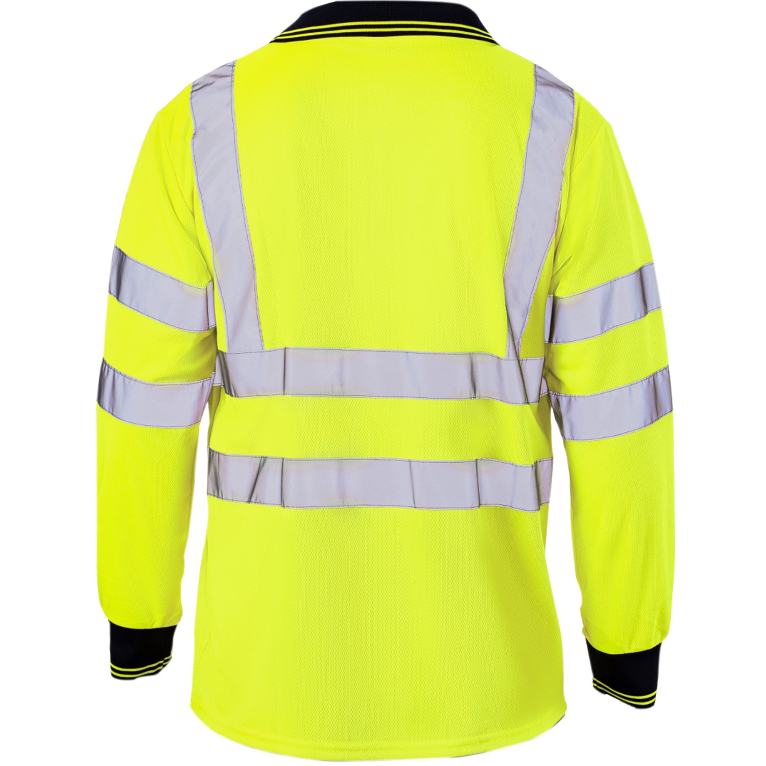Class 3 Safety Polo with Double Band 2" Reflective Tape 8