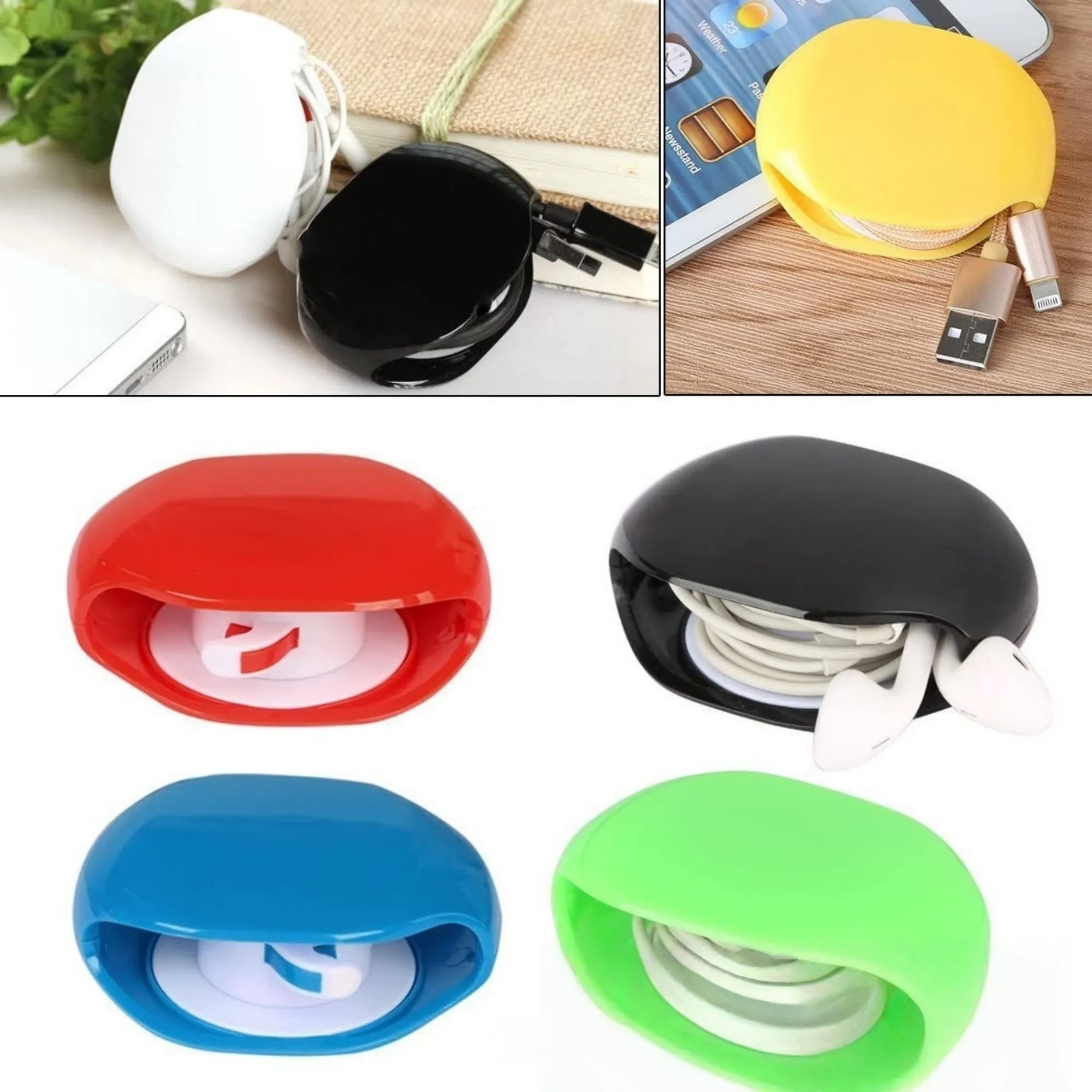 Automatic Retractable Cord Organizer 15