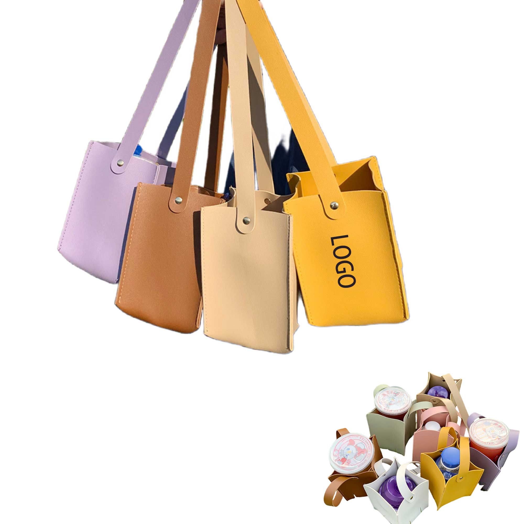 Large Capacity Simple Storage Bag, custom tote bag with logo imprint 2