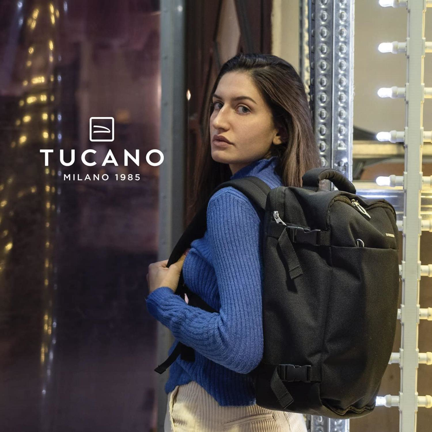 TUCANO® - Italy TUGO M Recycled Exclusive Cabin Luggage Travel Backpack 4