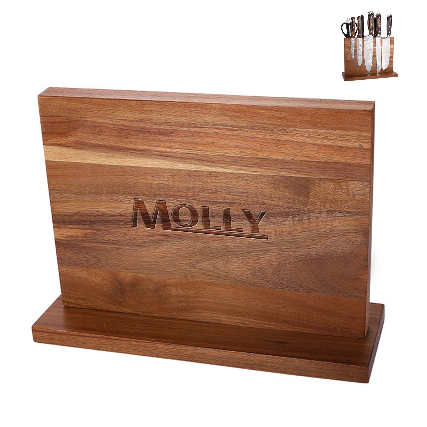 Magnetic Chef Knife Block 10
