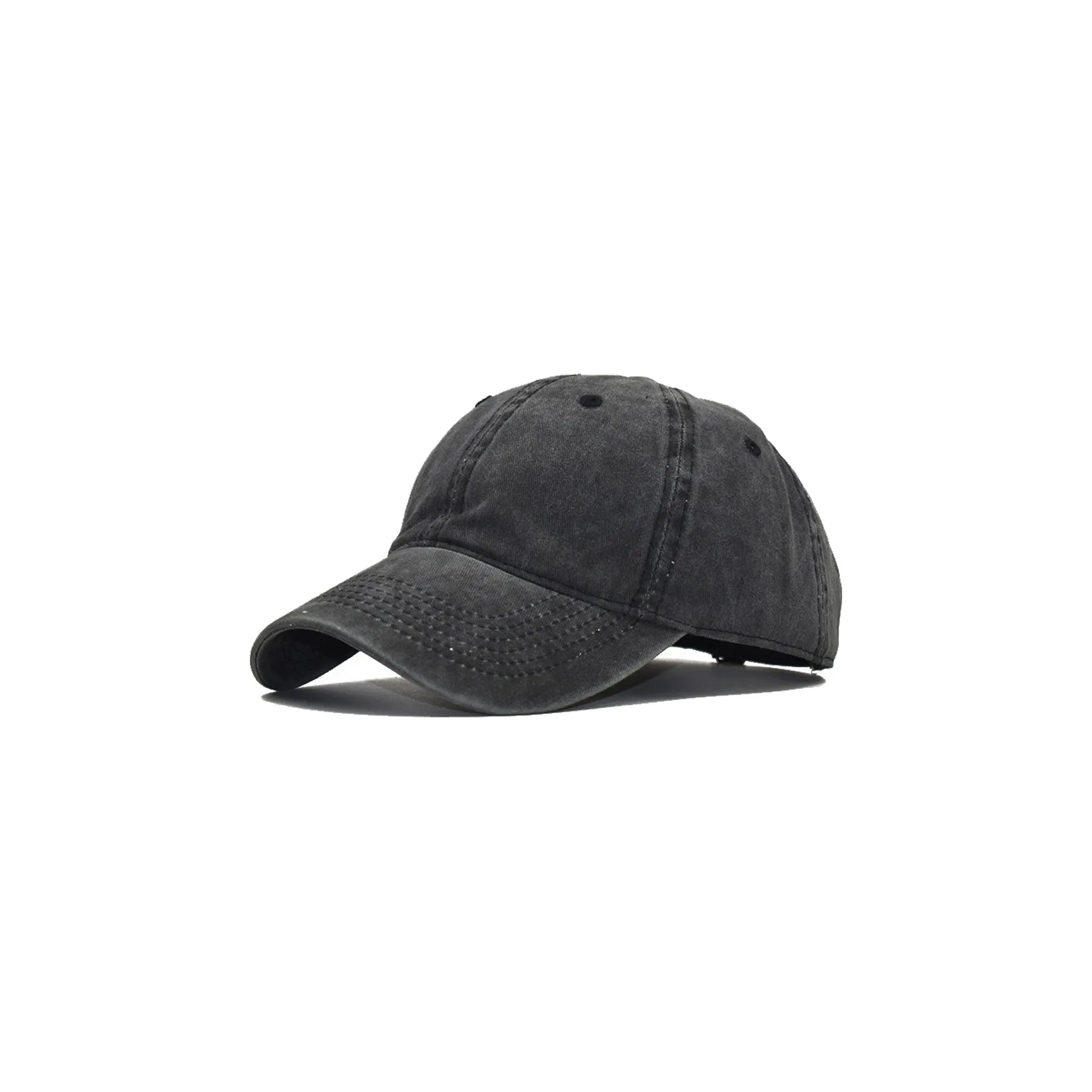 Washed Pigment Dyed Cotton Dad Baseball Cap 10