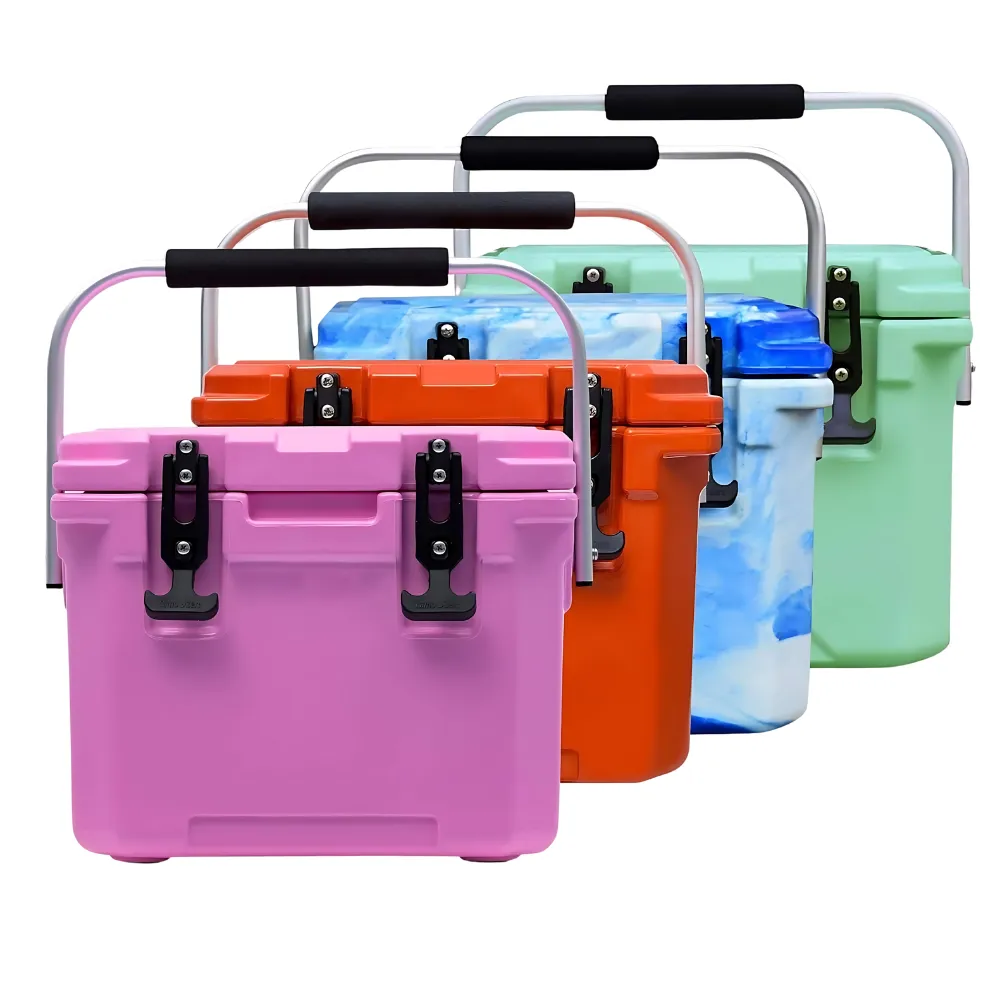 10L Hard Cooler with 2 Molded-in Cup Holders 5