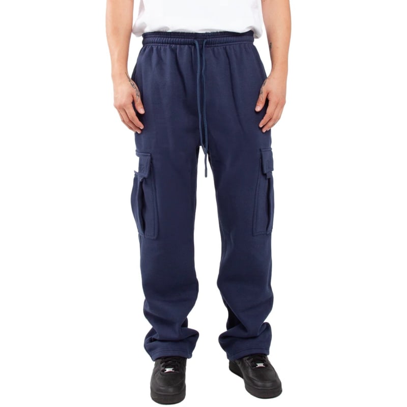 Shaka Wear Men's Fleece Cargo Pants 4