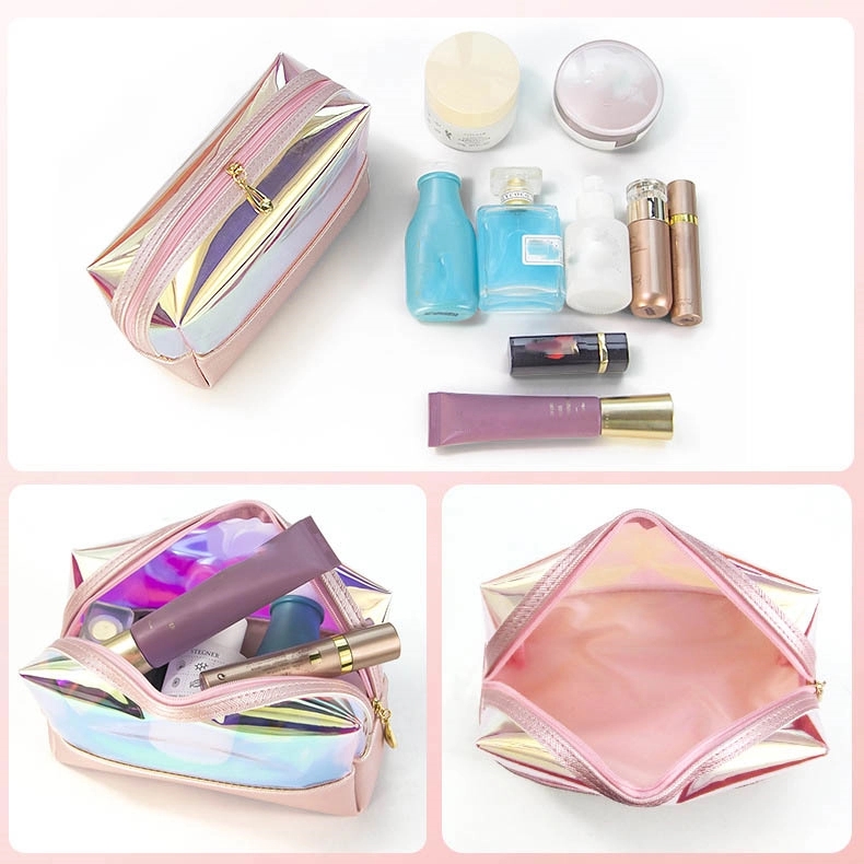 TPU Travel Makeup Organizer Pouch & Cosmetic Toiletry Bag 5