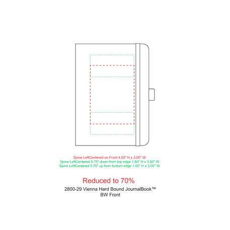FSC® Mix 5" x 7" Vienna Hard Bound Journal 129