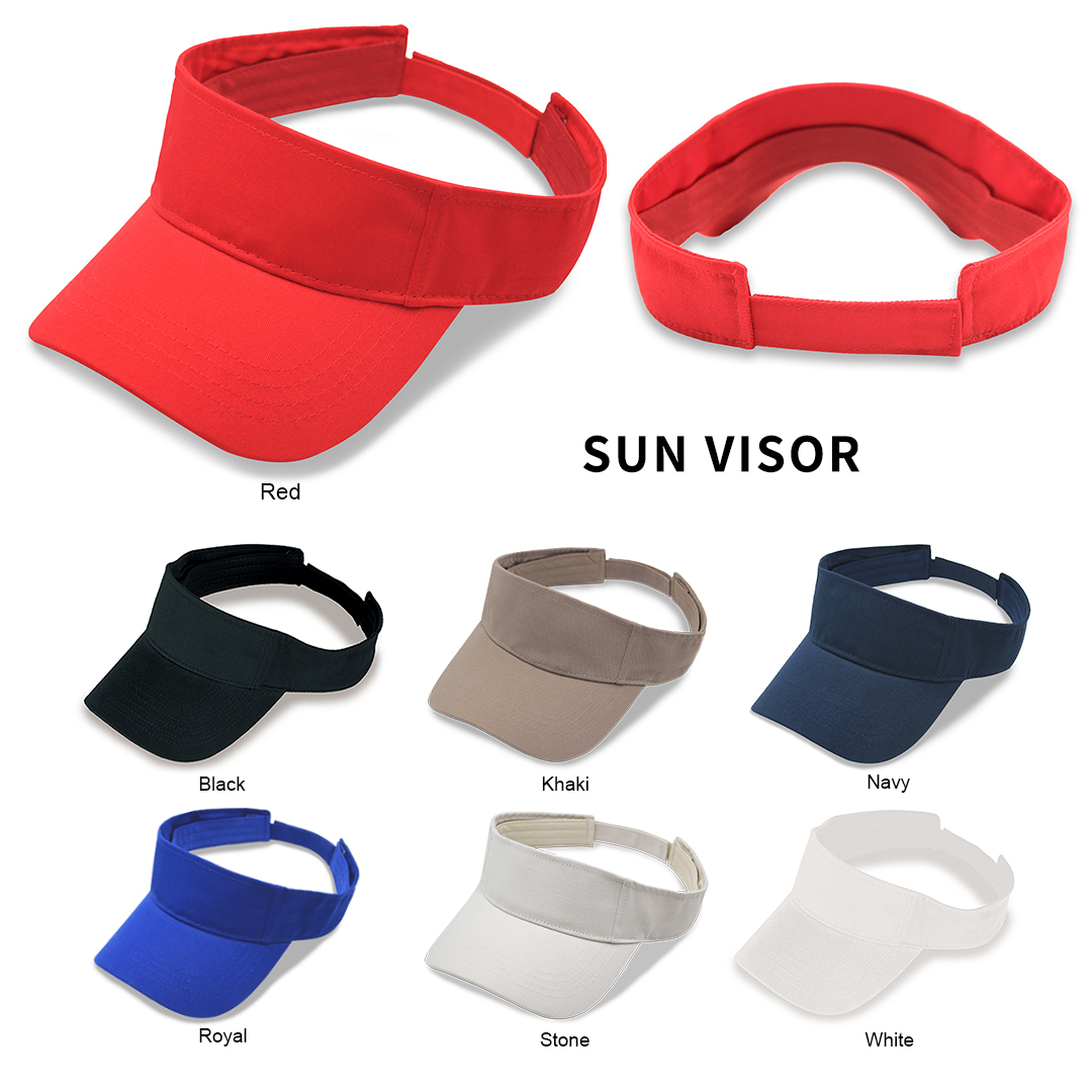 Sun visor Cotton Twill