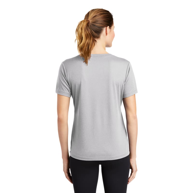 Sport-Tek Women's PosiCharge RacerMesh V-Neck Tee. 28