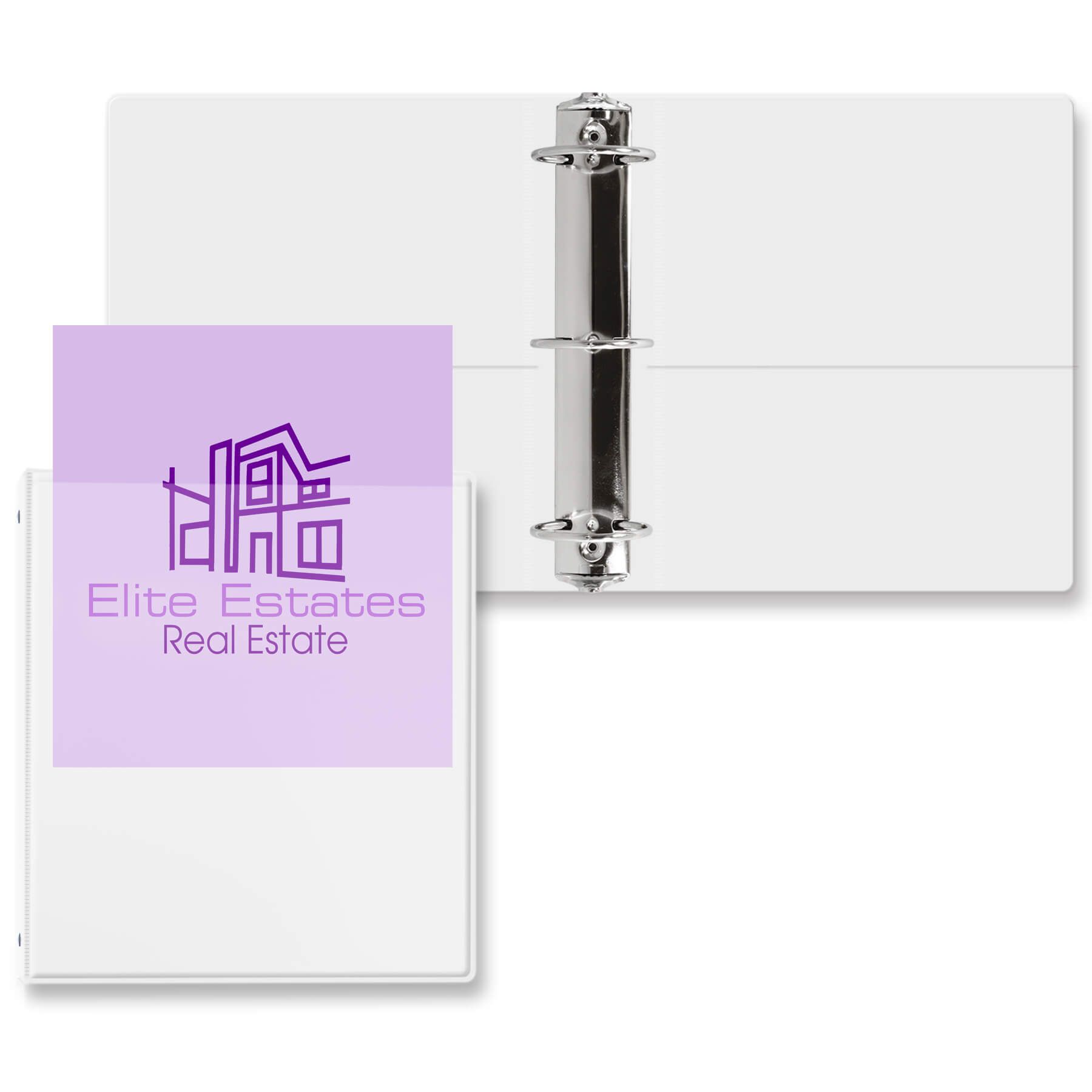 2 1/2" Overlay Round Ring Binder 6