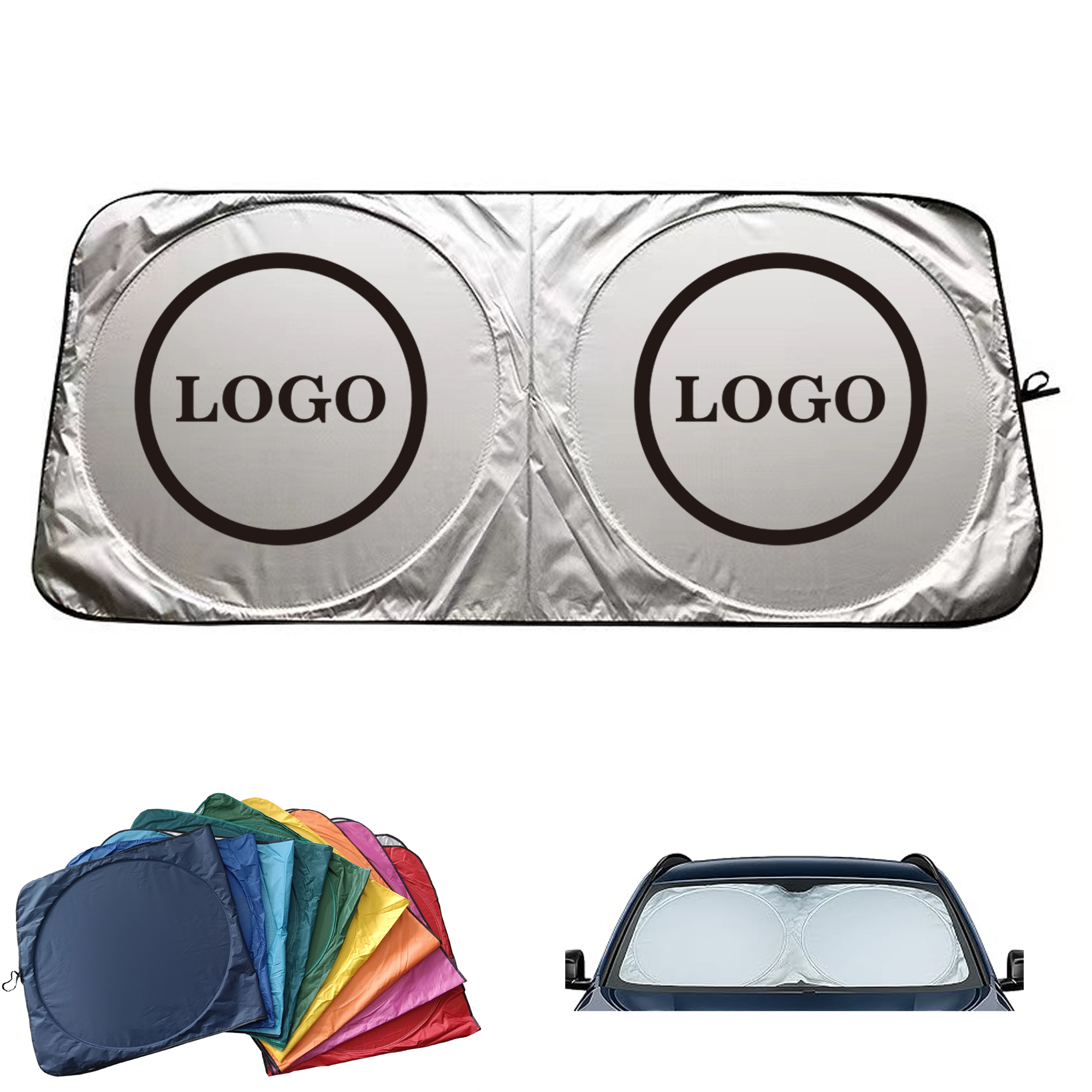 Folding Automotive Sun Visor 2
