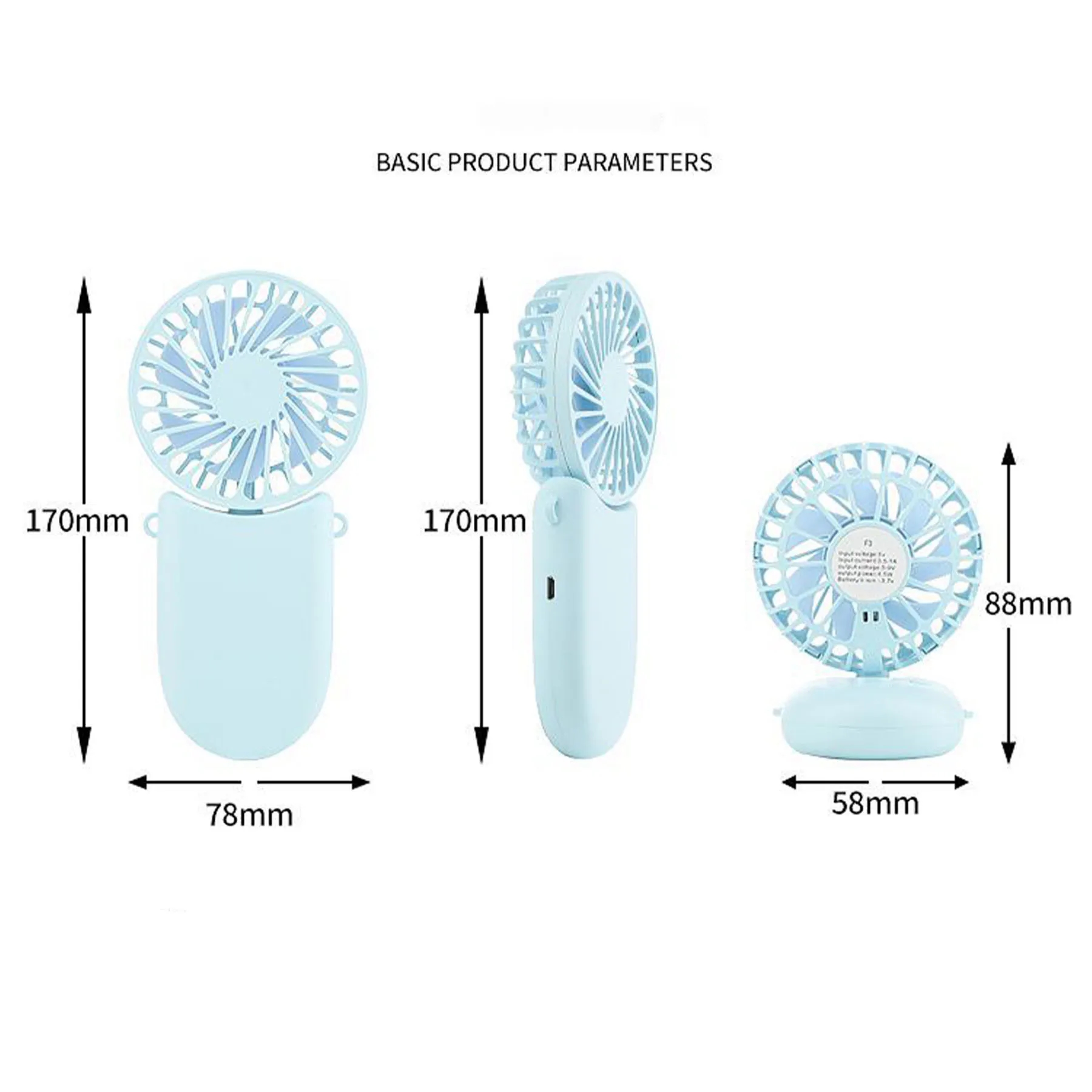 Handheld Mini Fan 3