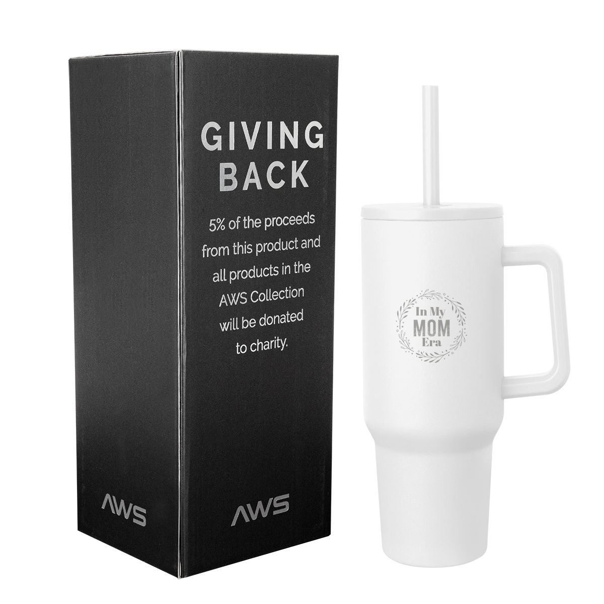 40 Oz. AWS Jackson Intrepid Stainless Steel Tumbler 17