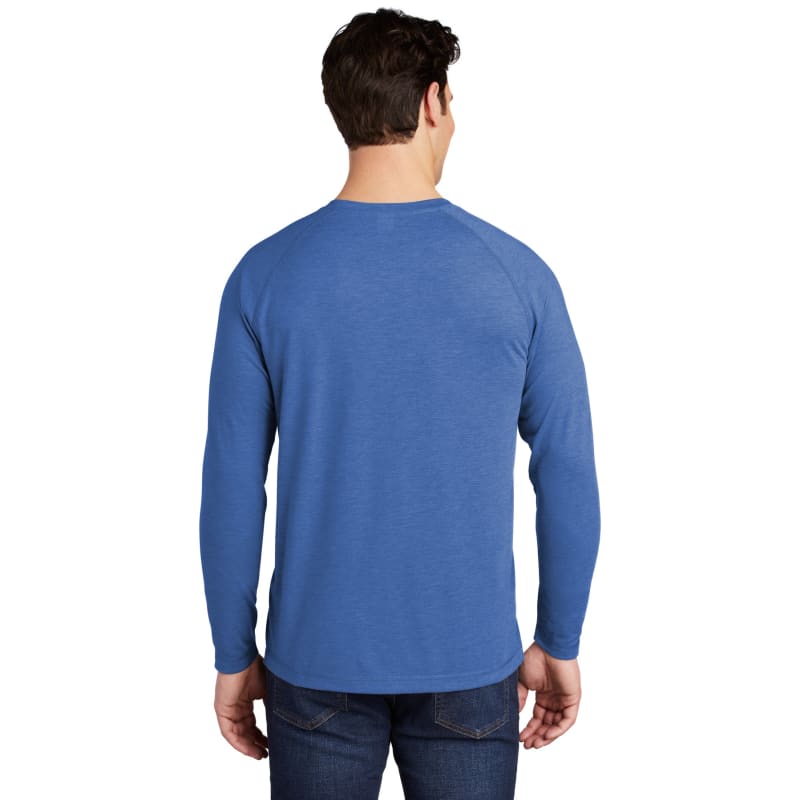 Sport-Tek PosiCharge Long Sleeve Tri-Blend Wicking Raglan Tee 38