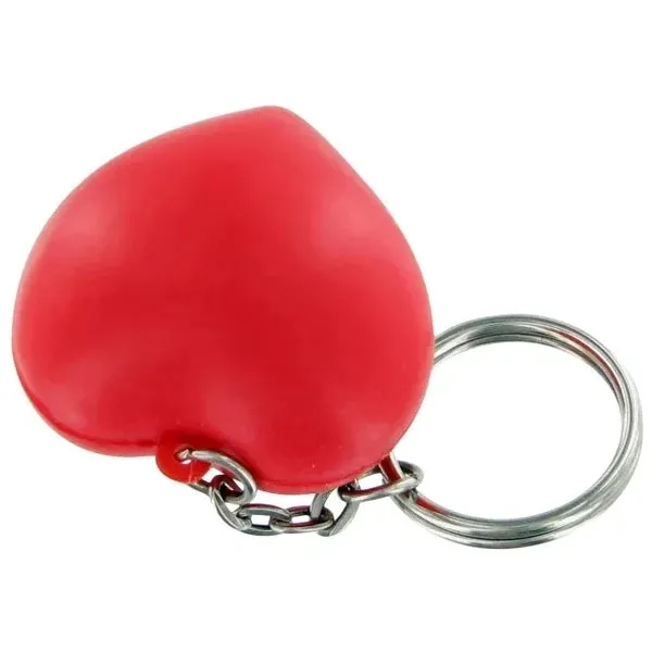 Heart Shape Stress Ball Keychain 2