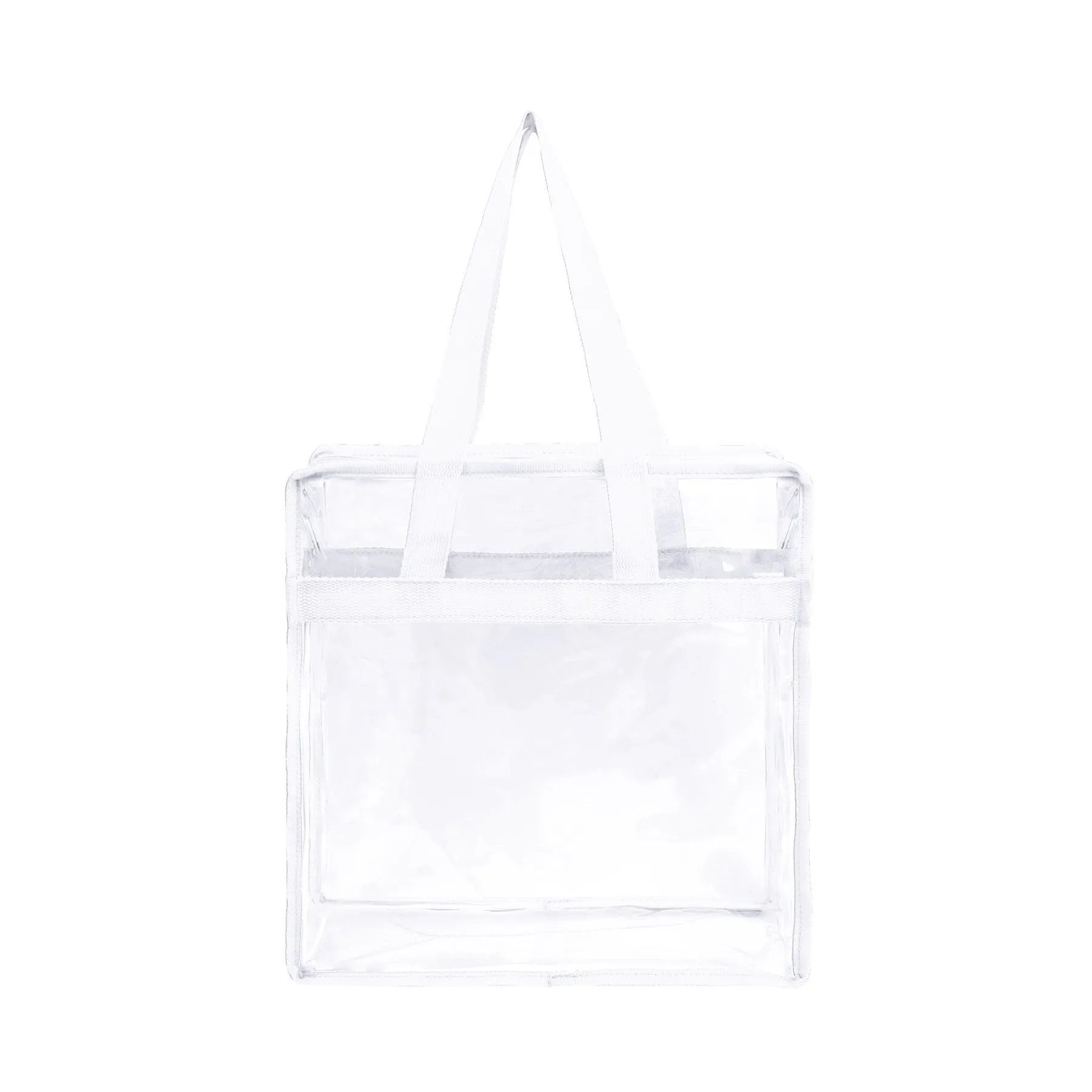 Clear Tote Bag With Zipper 16