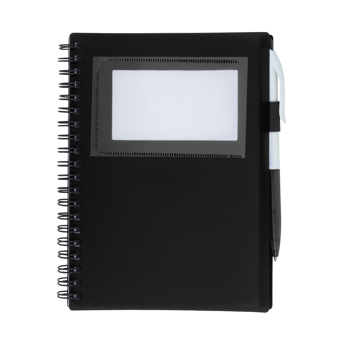 Spiral Notebook With ID Window 4