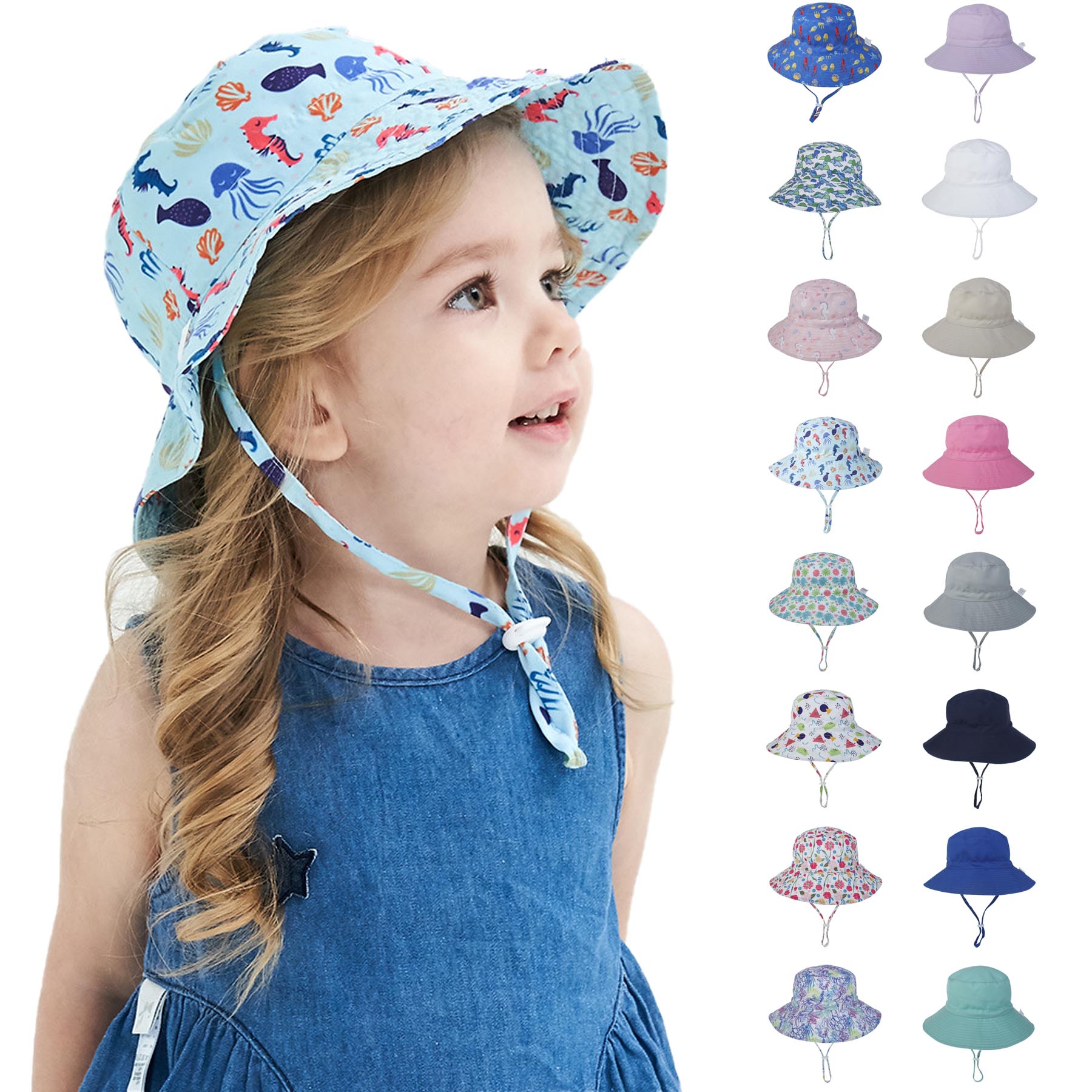 Toddler Bucket Sun Hat 2