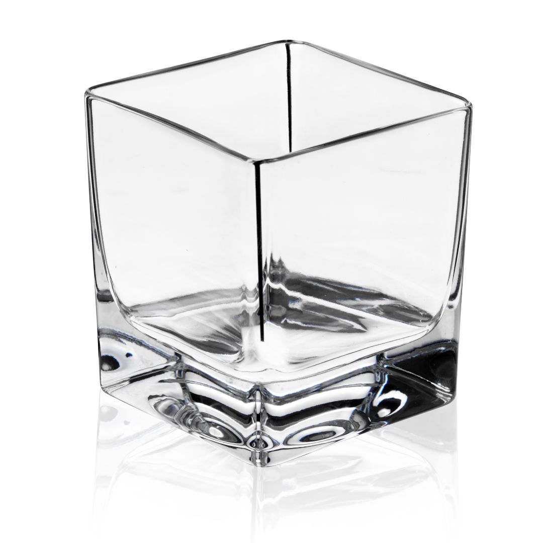 Viski® Braque Crystal Rocks Glass, set of 2 4