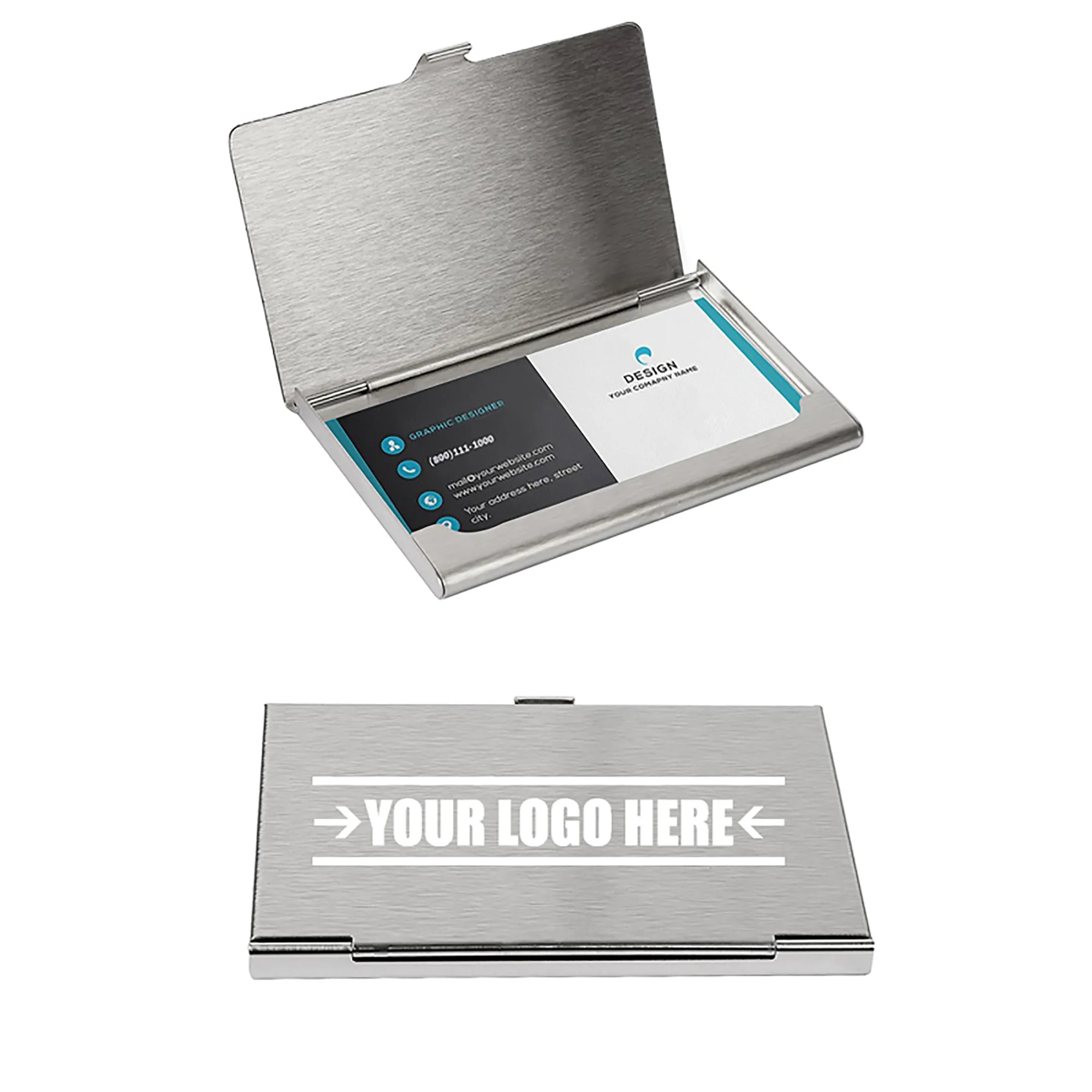 Metal Business Card Holder 4