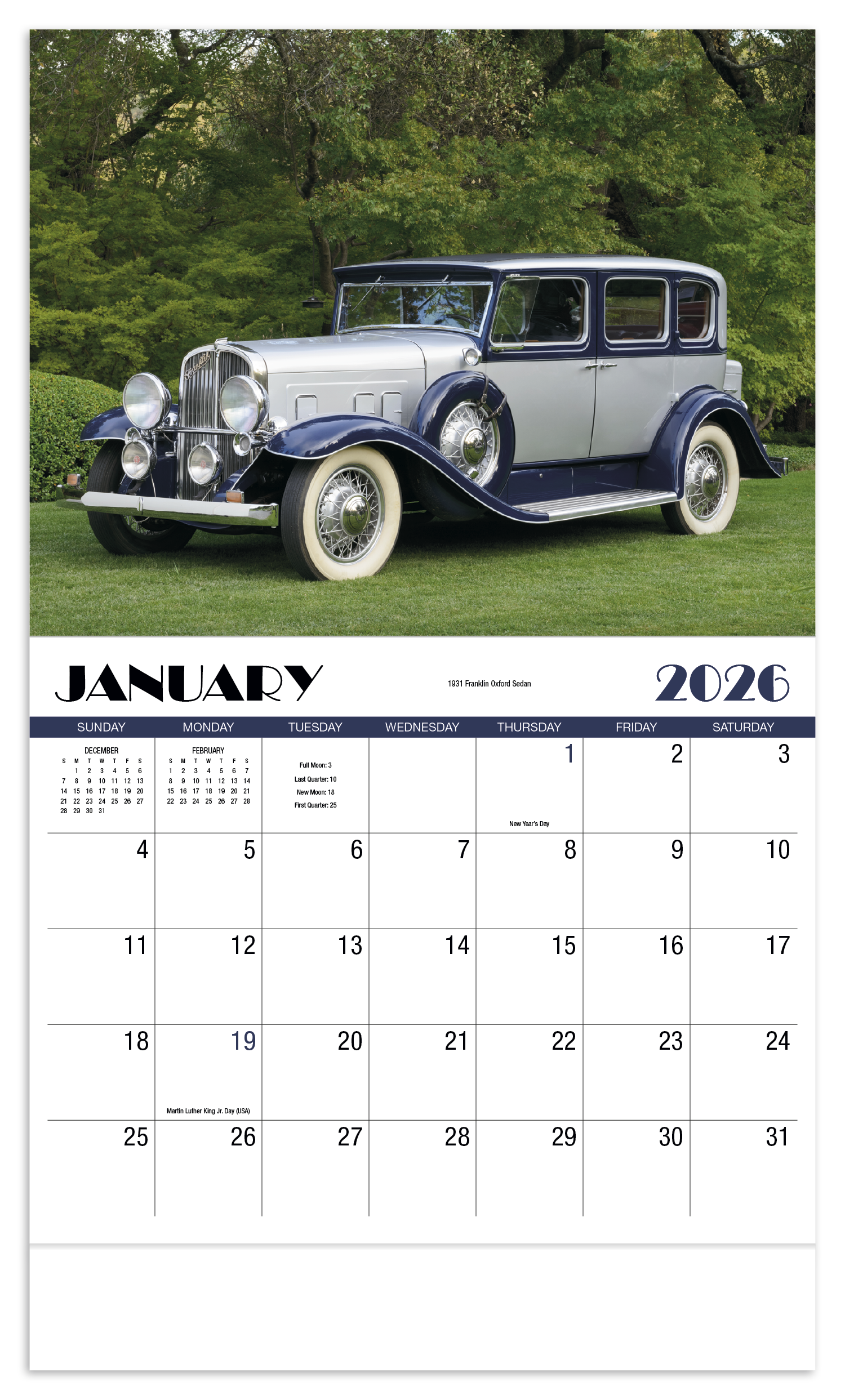 HotLine® Products Classics Appointment Calendar - Stapled 23