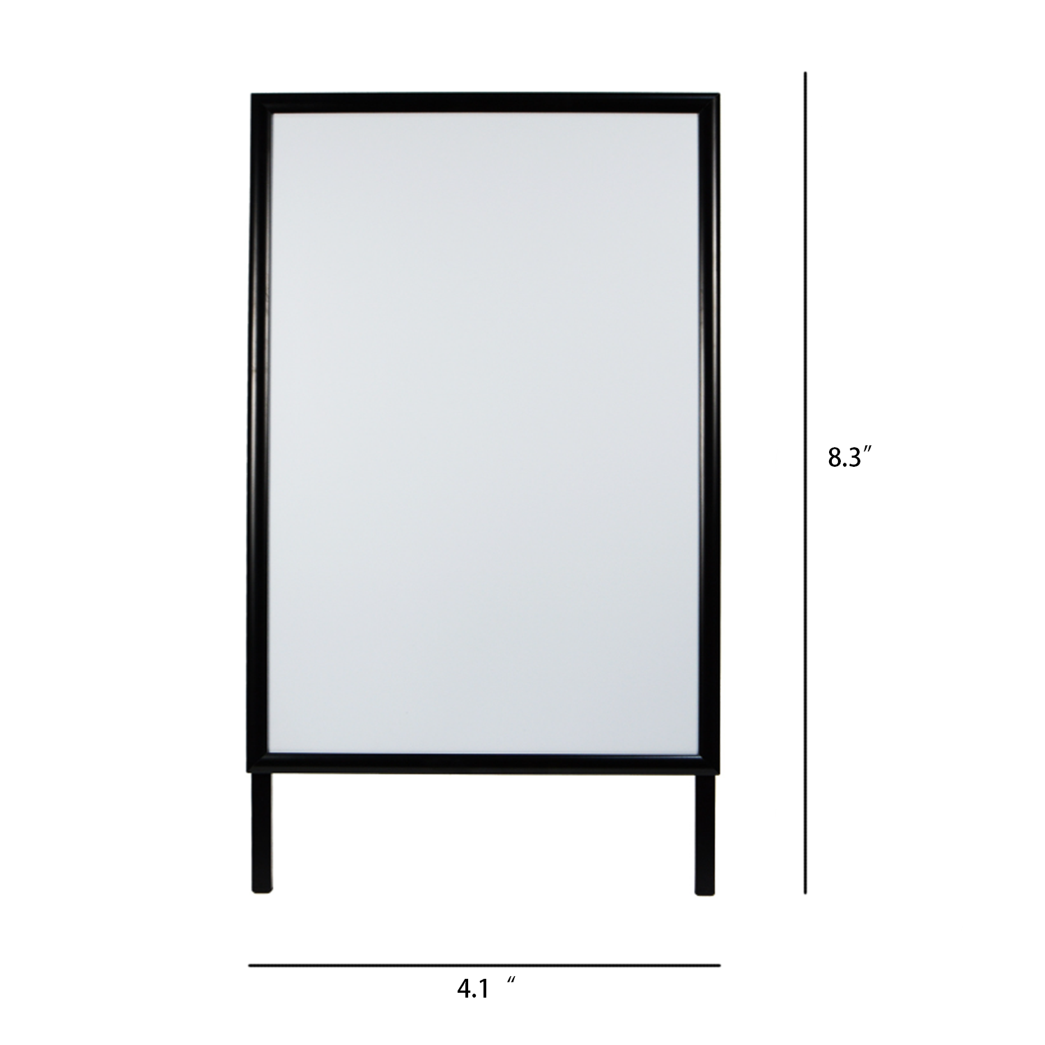 A Frame Standing Metal Sidewalk Sandwich Board 4